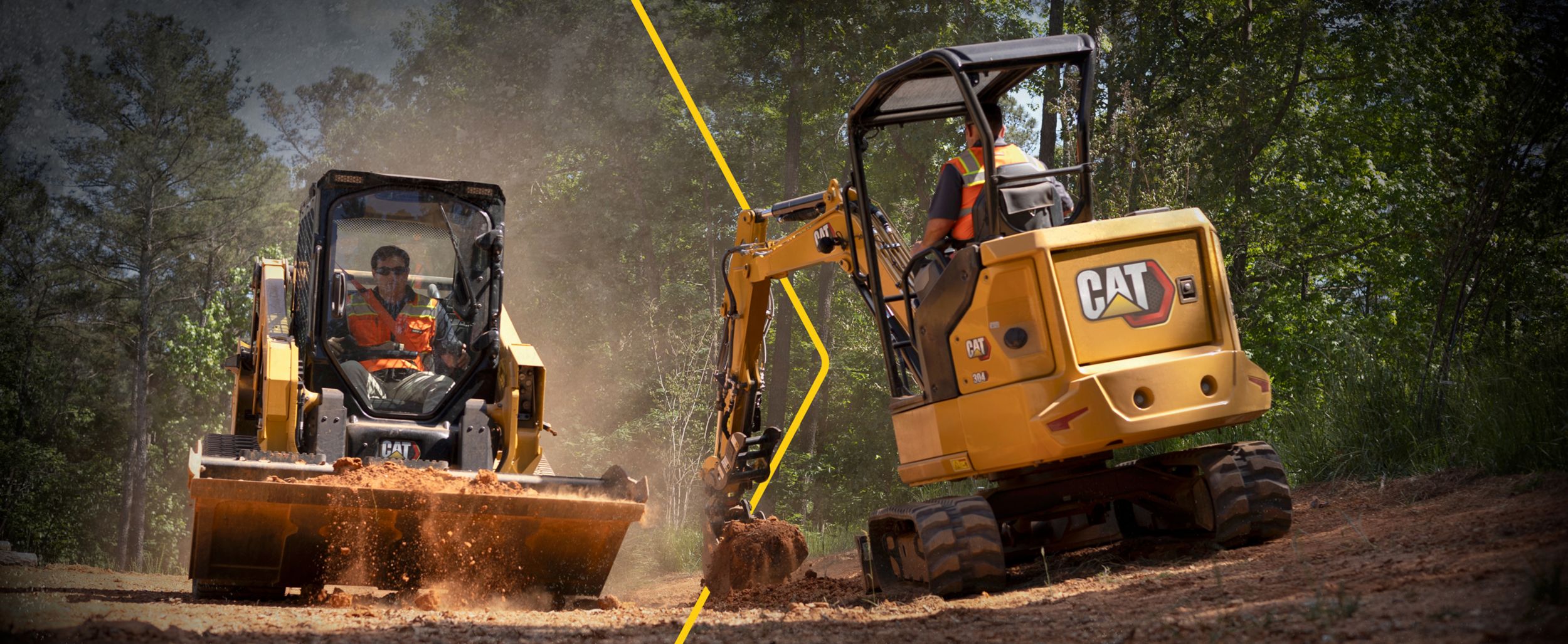The Cat Tilt Rotate System (TRS) is a fully integrated solution that transforms your Cat mini excavator into an all-around do-it-all machine.