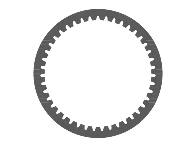Фрикционный диск электродвигателя механизма поворота (внутренний диаметр 129 мм)