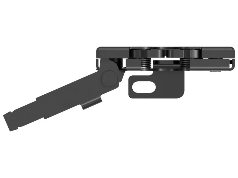 Двойная защелка для двери ротора