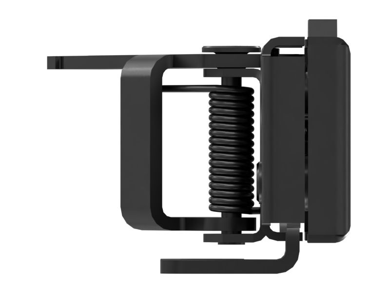 Двойная защелка для двери ротора
