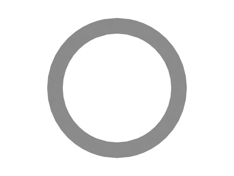 Стальная регулировочная прокладка толщиной 1 мм