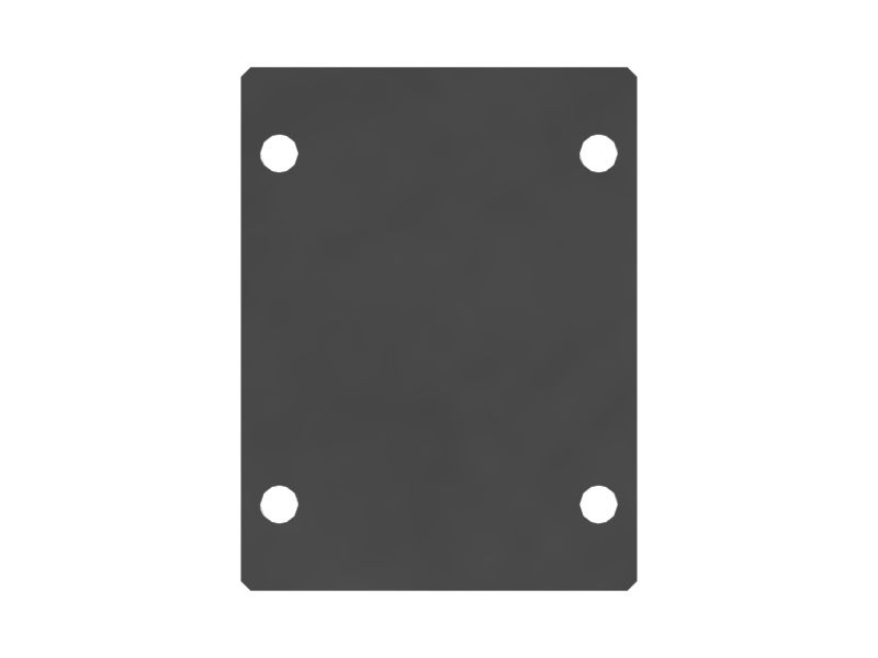 Полосовая пластина для механизма поворота толщиной 3,2 мм