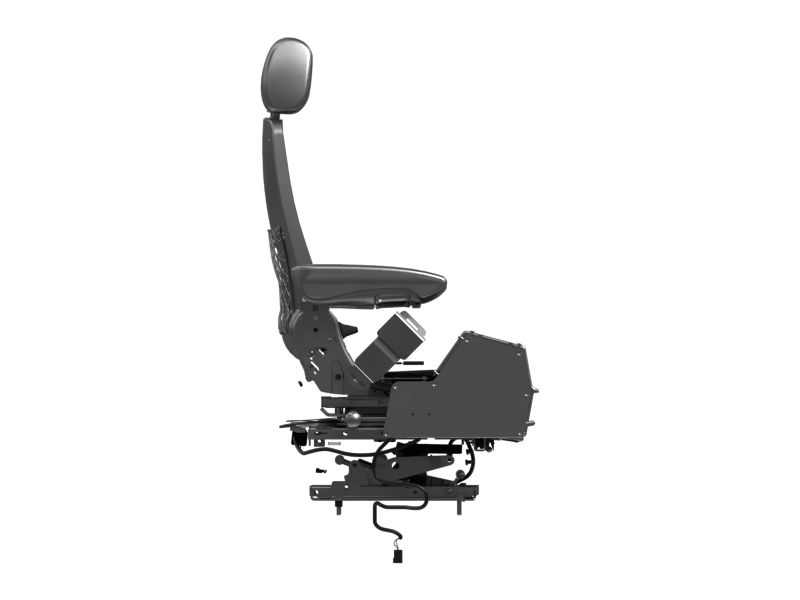 Сиденье экскаватора с гидравлической подвеской шириной 754