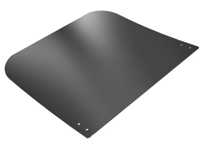 Переднее нижнее стекло толщиной 5 мм