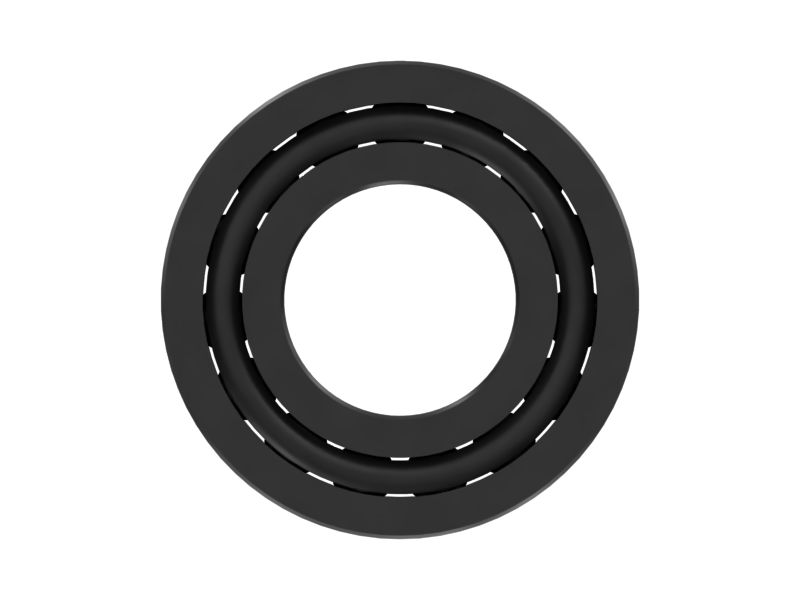 Однорядный шариковый подшипник с внутренним диаметром 35 мм