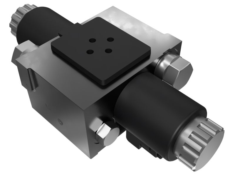 Двойной модулированный электромагнитный клапан