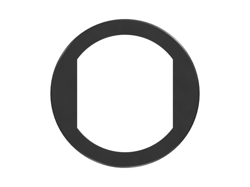 Пластина бортового редуктора, толщина 3,5 мм