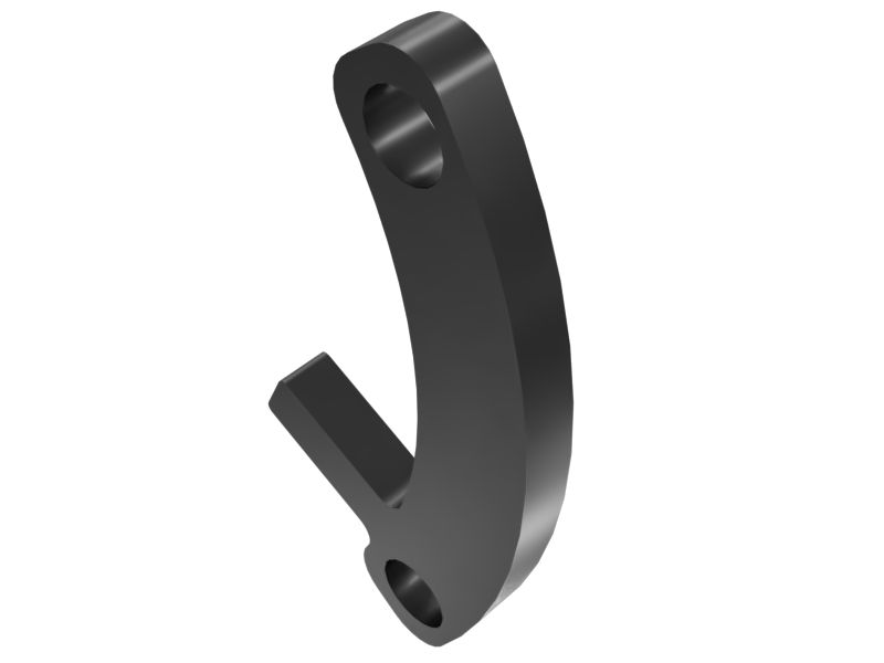 Натяжитель гусениц и блокировщик обратного хода