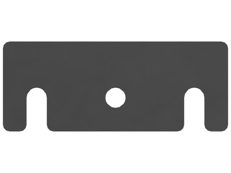 Пластина для двери кабины, толщина 2 мм