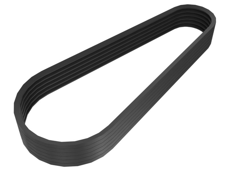 Набор клиновых ремней (6 шт.)