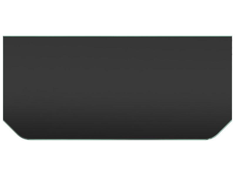 Нижнее дверное стекло