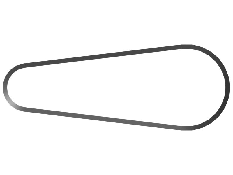 Набор клиновых ремней (6 шт.)