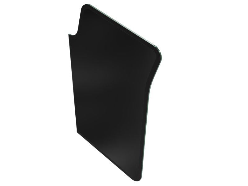 Стекло окна кабины, толщина 6,8 мм