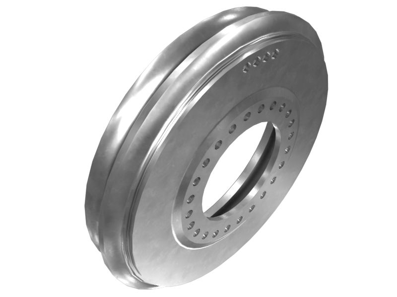 Турбина гидротрансформатора наружного диаметра 467 мм