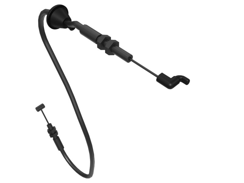 Трос рычага двери кабины