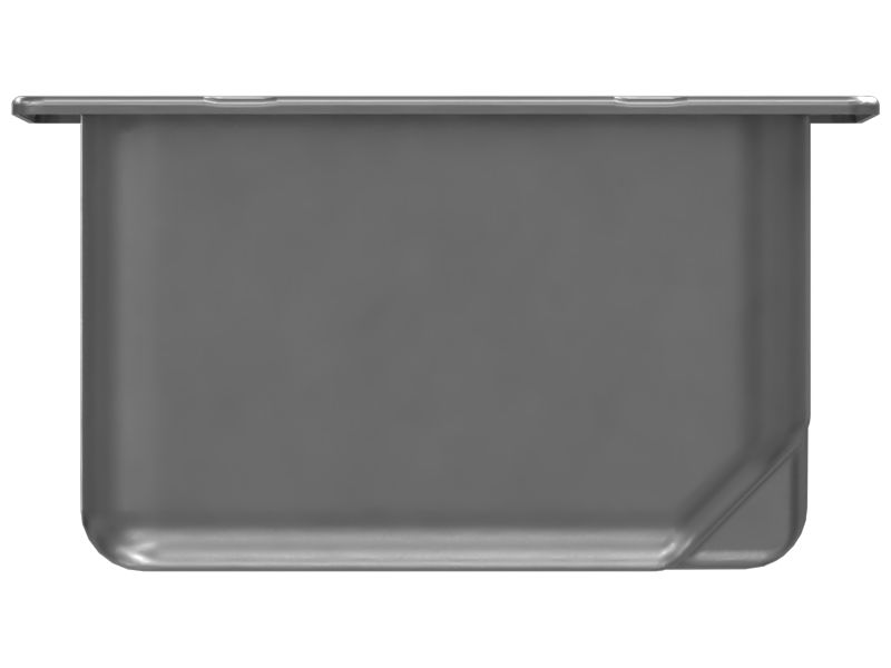 Масляный поддон двигателя, длина 408 мм