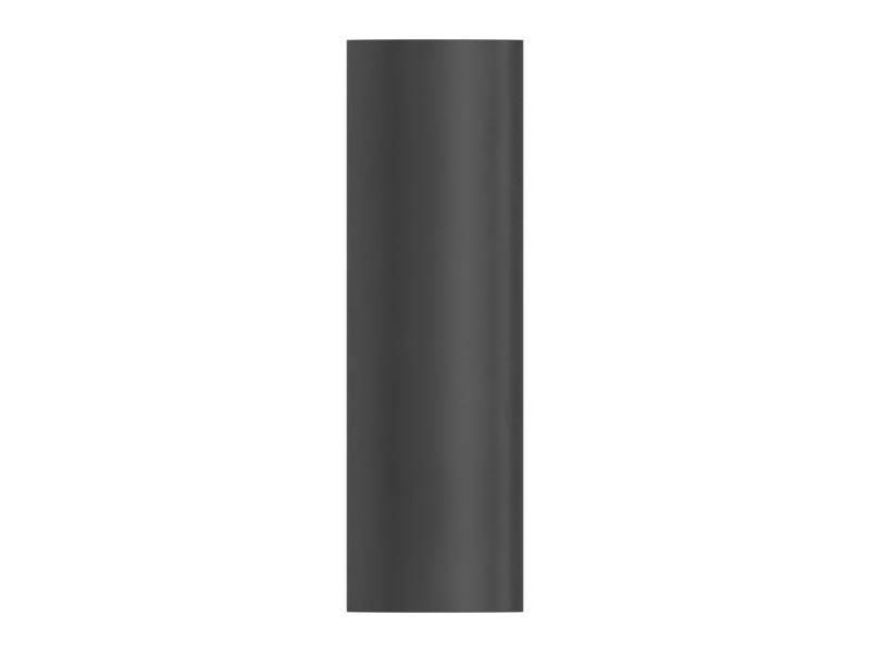 8T-2225: 25,40 mm polyolefin dobbeltvæg sort bulkrørslange