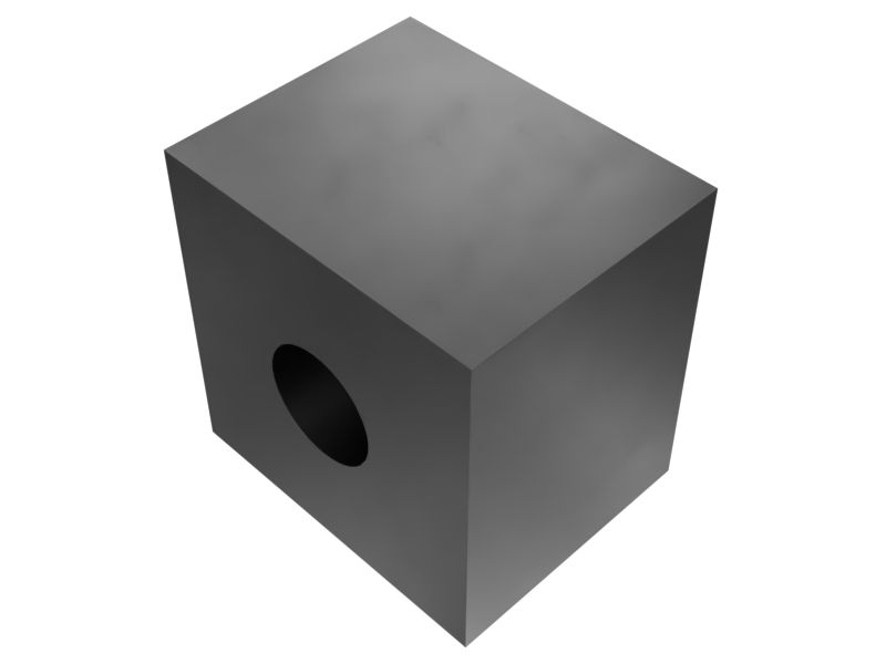 090-8247: M10 Square Block