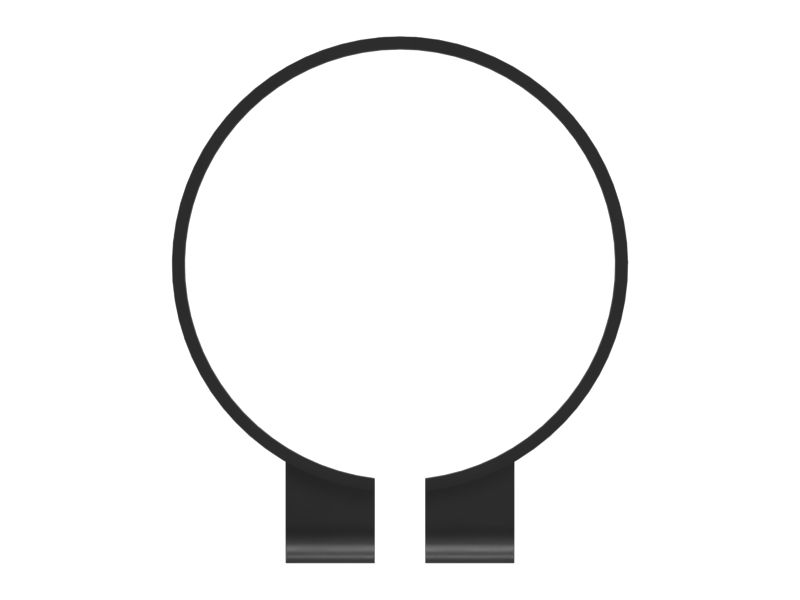 Хомут выхлопной трубы (толщина 3,05 мм)