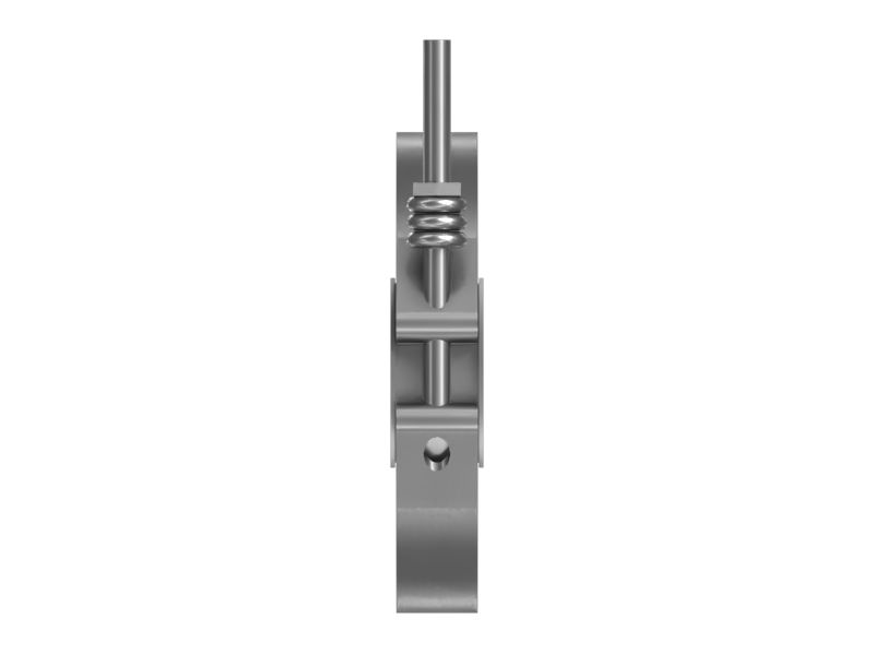 Single Tube T-Bolt Spring Sealing Clamp