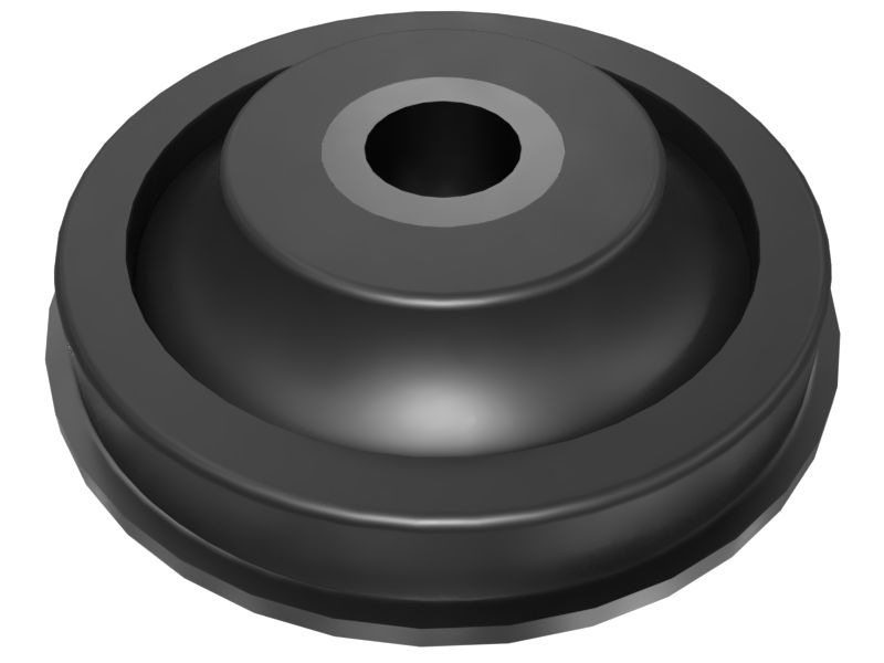 493-6412: ОПОРА РЕЗИНОВАЯ