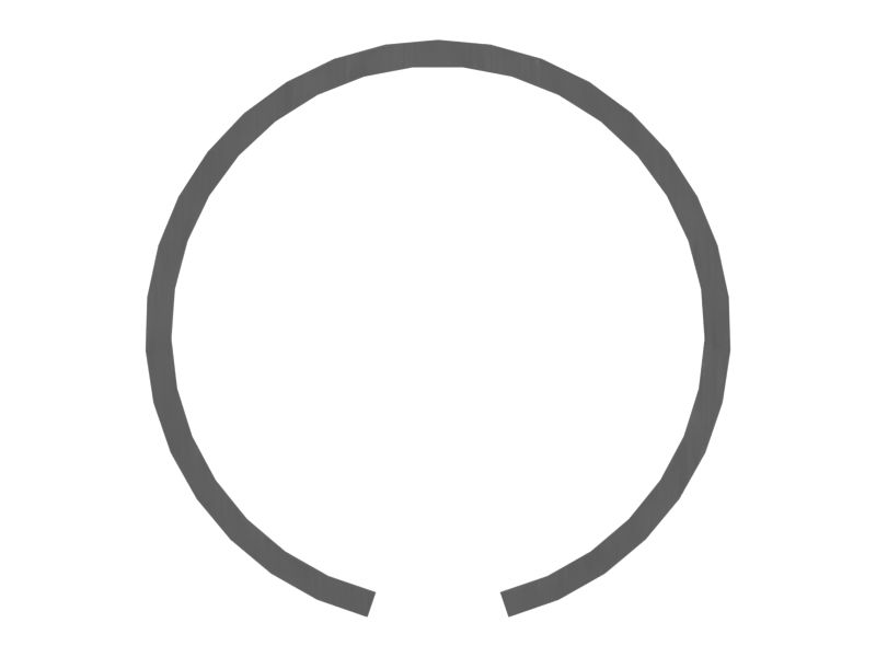 Стопорное кольцо, толщина 1 мм