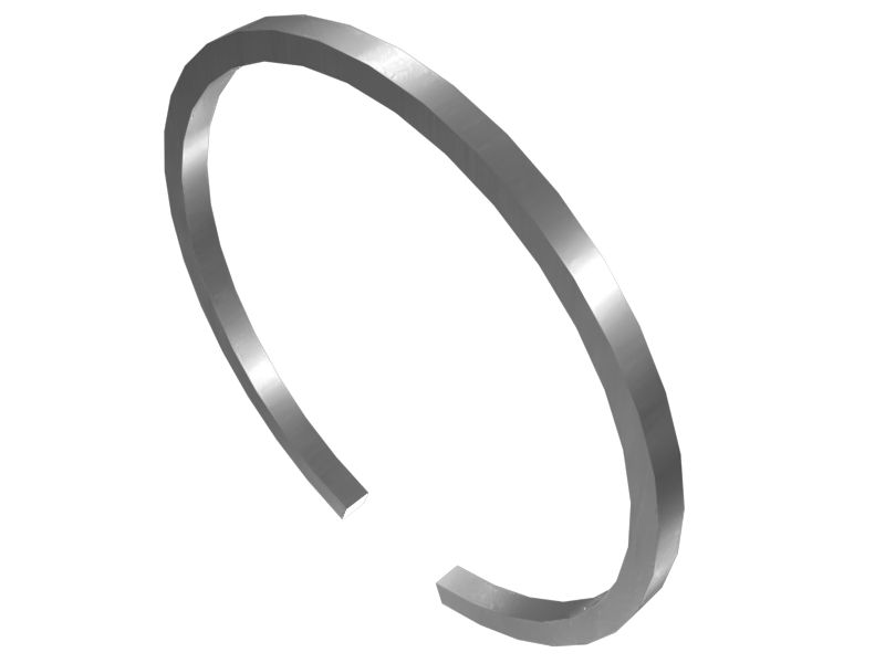 1S-8517: Стопорное кольцо, толщина 1 мм