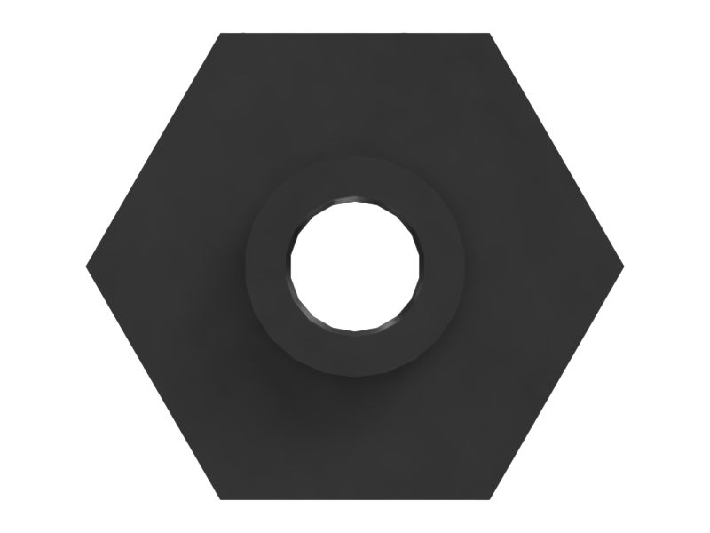 Шестигранная заглушка M14