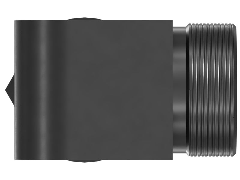 Переходной коленчатый патрубок "отверстие под уплотнительное кольцо — торцевое уплотнительное кольцо