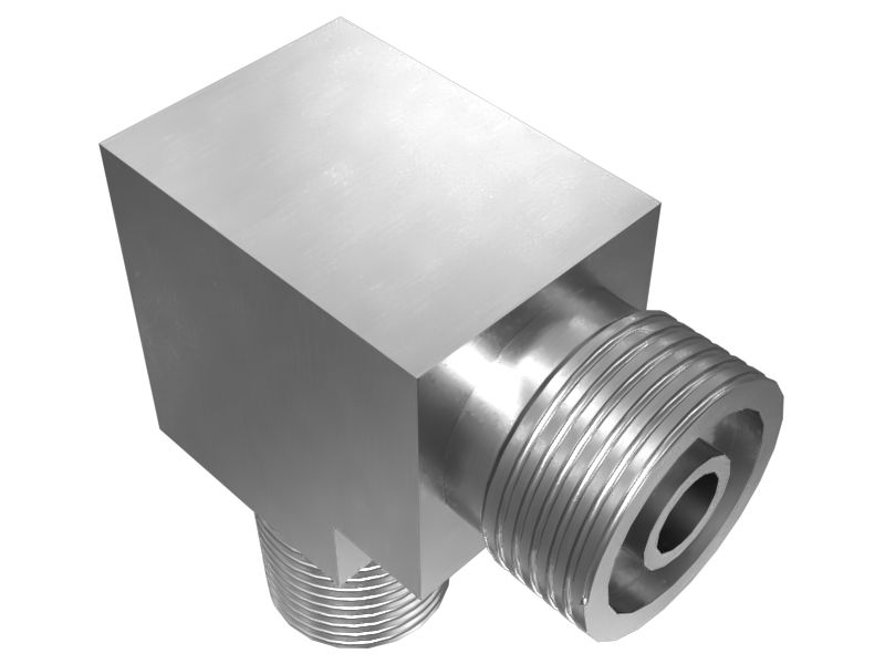 Переходник коленчатого патрубка NPTF 9/16-18 x 1/4-18