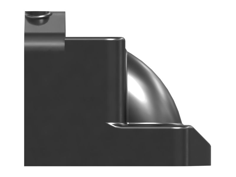 Колено блока гидротрансформатора с углом 90°