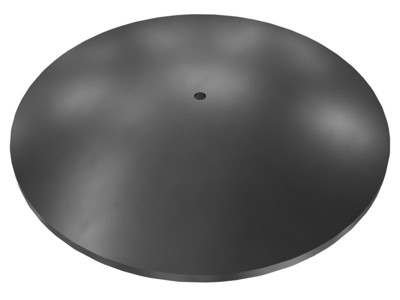 Компенсационная сферическая заглушка вала питателя