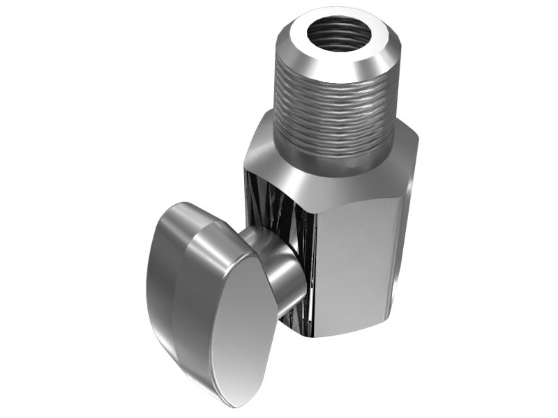 6B-9763: Сливной кран NPTF, 1/4".