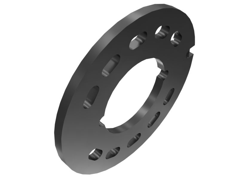 148-1219: Пластина клапана ротационного насоса толщиной 5 мм