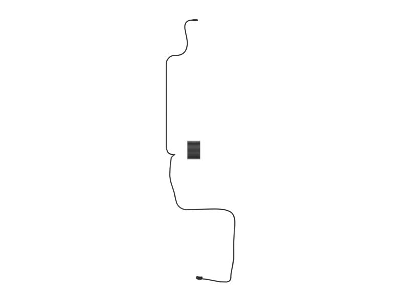 622-3437: 4 mm slangesamling med indvendig diameter