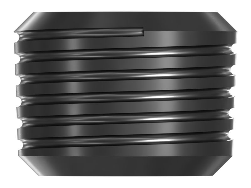 Заглушка трубная с калиброванным отверстием 1/8 дюйма