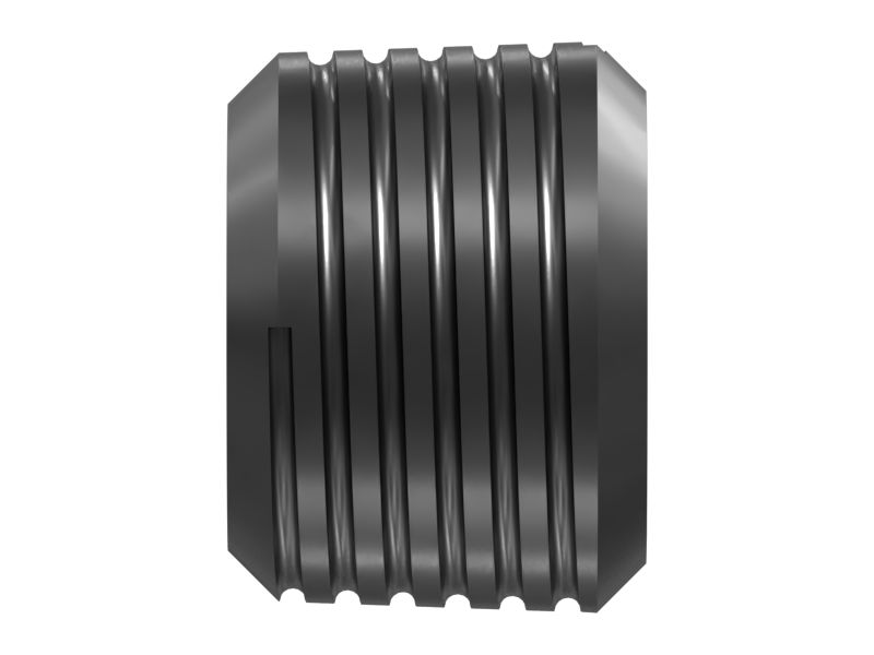 Заглушка трубная с калиброванным отверстием 1/8 дюйма