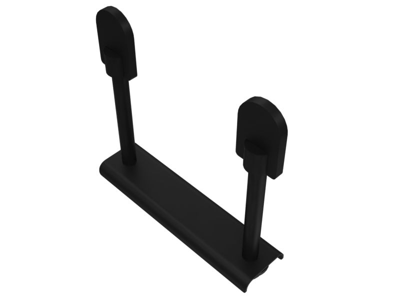 Трос скребка для ступеней с 4 обжатыми кольцами