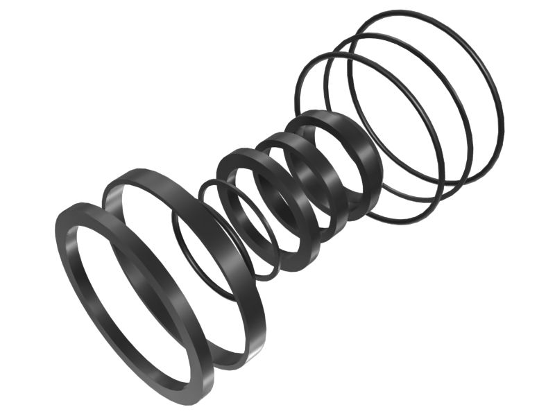 617-1444: Комплект уплотнений для гидроцилиндров
