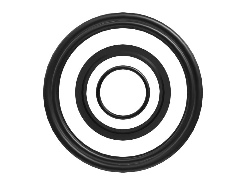 Комплект уплотнений для гидроцилиндра бункера