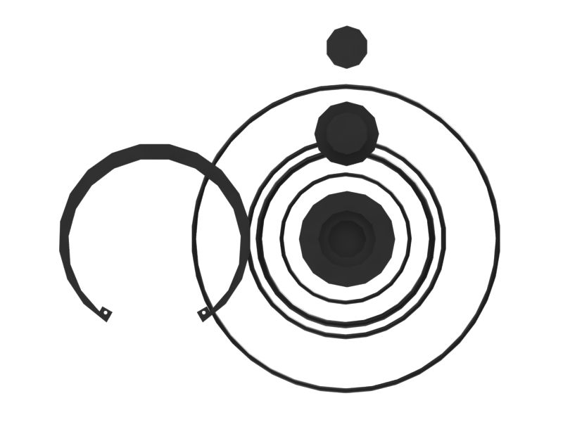 Комплект уплотнений поршневого двигателя