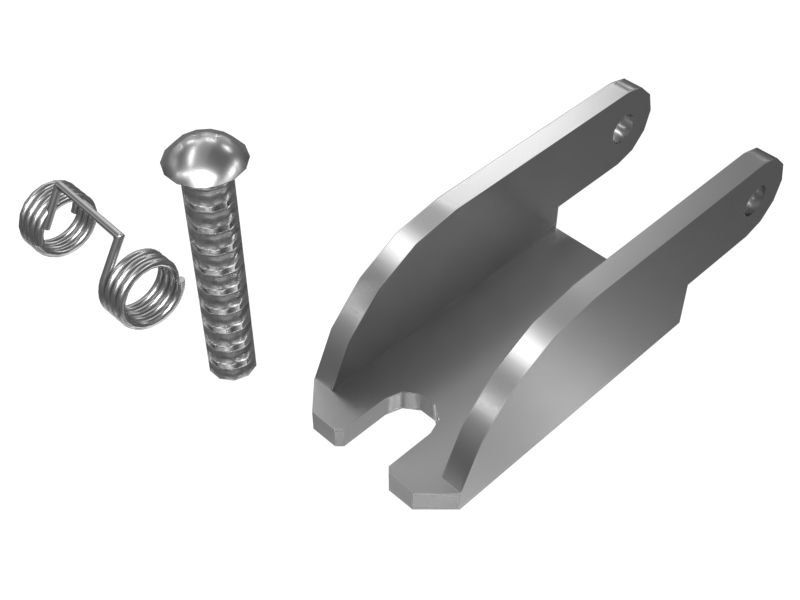257-2931: Комплект замка подъемного крюка