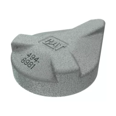 494-8981: 3" trykknap slidklods