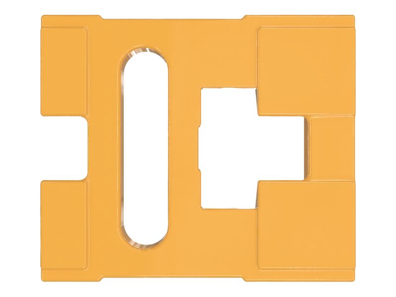 Основание изнашиваемой пластины толщиной 29 мм