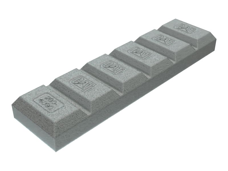 Износостойкий блок шириной 64 мм для износостойкой пластины ковша