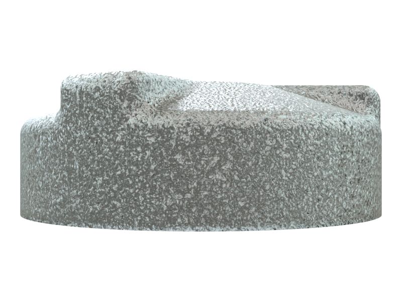 Кнопка износостойкого блока с внешним диаметром 2,5 дюйма