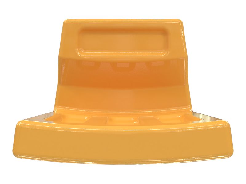 Изогнутый пяточный кожух из литой стали