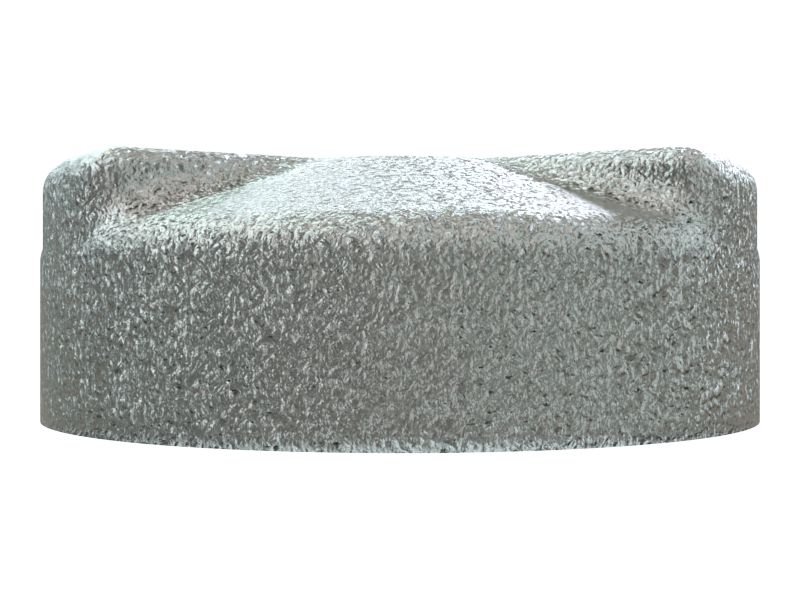 Кнопка износостойкого блока с внешним диаметром 2,5 дюйма