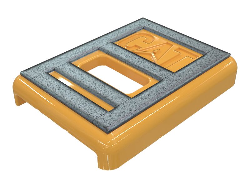 Стандартная крышка из износостойкого материала