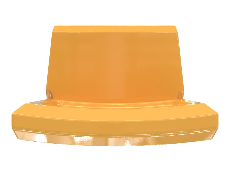 Изогнутая накладка пятки